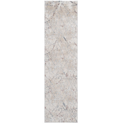 2X8 Multi / Contemporary Runner Rug