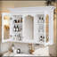 Armoire de salle de bain murale avec rangement spacieux et design élégant