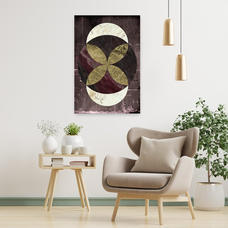 Marbre rustique 2, art abstrait contemporain, H 36 po x l 24 po