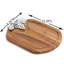 Planche et plateau de fromage Elan Acacia