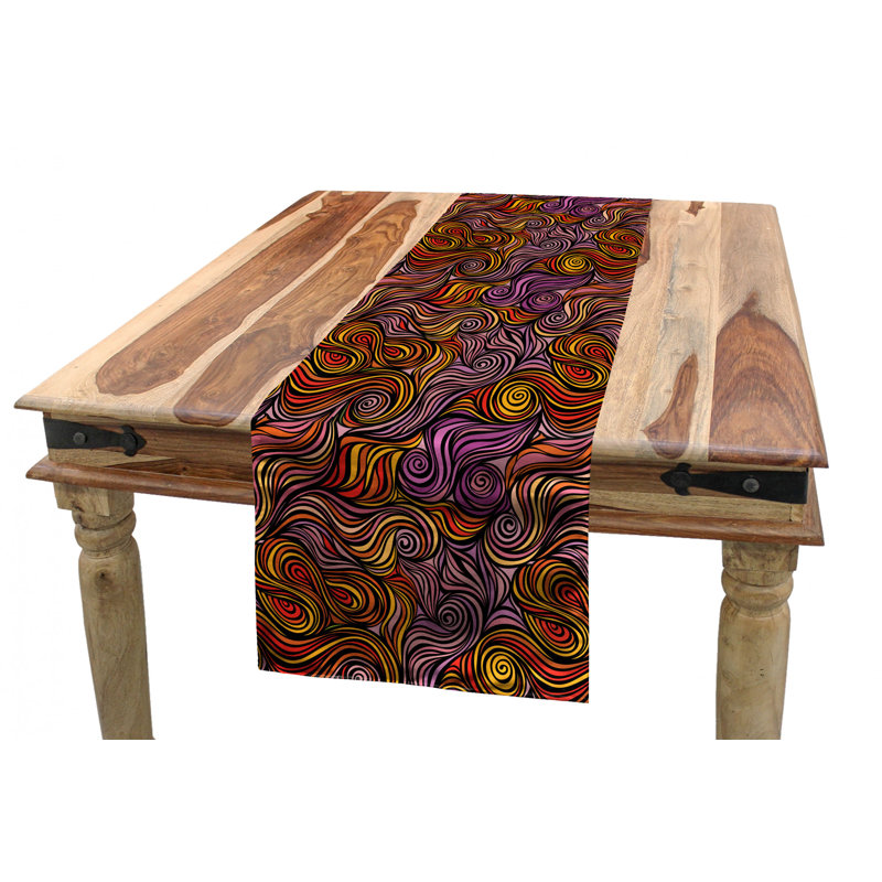 Abstract Table Runner, 120" x 16"