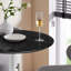 Table de bar Lippa, plateau rond en marbre artificiel, par Modway-410900541-410900536-471470868