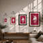 Spiraled Horn Dreams Modern - Framed Print-1503931395-1503931422