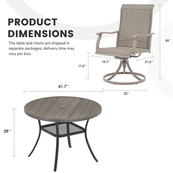 Dimensions du produit