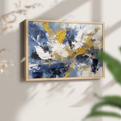 Abstrait, série CXLVI, reproduction encadrée