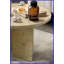 Table basse en marbre naturel pour petit salon, jaune doré et beige, facile à assembler avec veines uniques-121049142-121049145