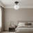 Elara 1 - Light 5.9" Globe Glass Cap Semi-Flush Mount