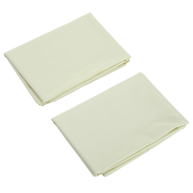 Auvent de remplacement en polyester brun Outsunny