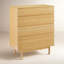Commode haute 4 tiroirs Benji, blé