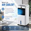 Nyxi 15L Portable Evaporative Air Cooler with Remote Control, LED Display and 120 Degree Oscillation