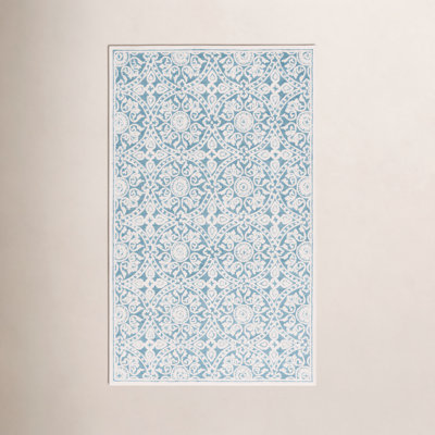 Hand Tufted Wool Pile Geometric Rug