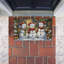 Tapis d'extérieur Rustic Snowman Trio