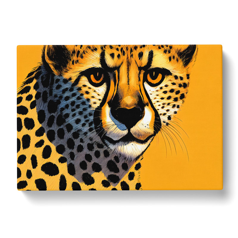 A Pretty Cheetah - Wrapped Canvas, 40cm H x 60cm W x 3cm D