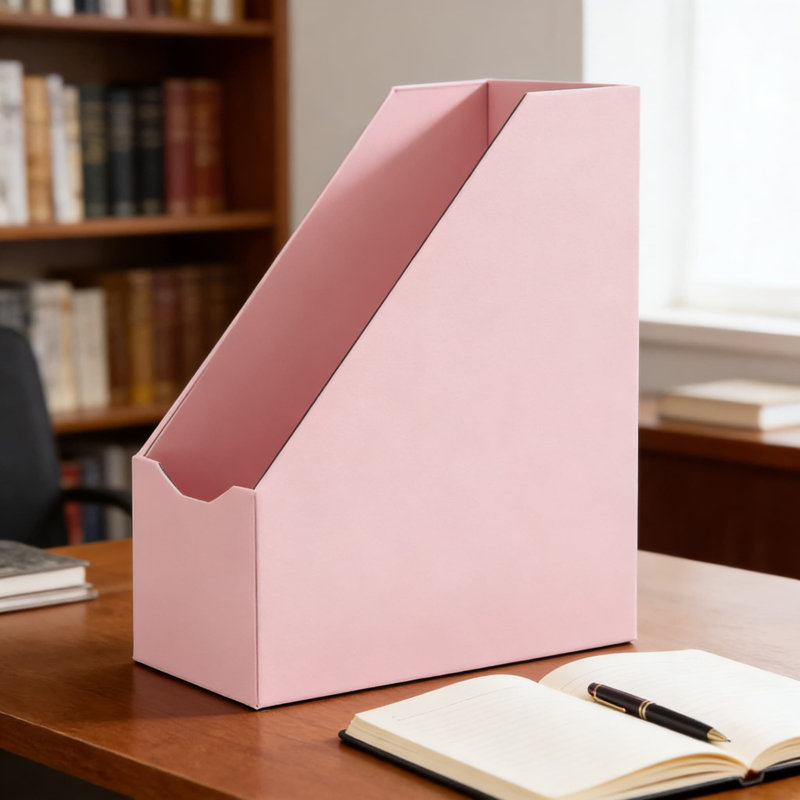 Porte-documents en cuirette et organisateur de documents de bureau - Rangement de documents et trieur de documents de qualité supérieure