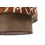 Alyicia 1 - Light Brown Drum Pendant
