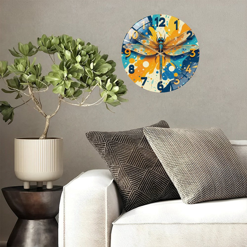 Horloge murale 12 po