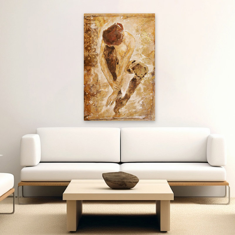 Repose - art figuratif, H 60 po x l 40 po