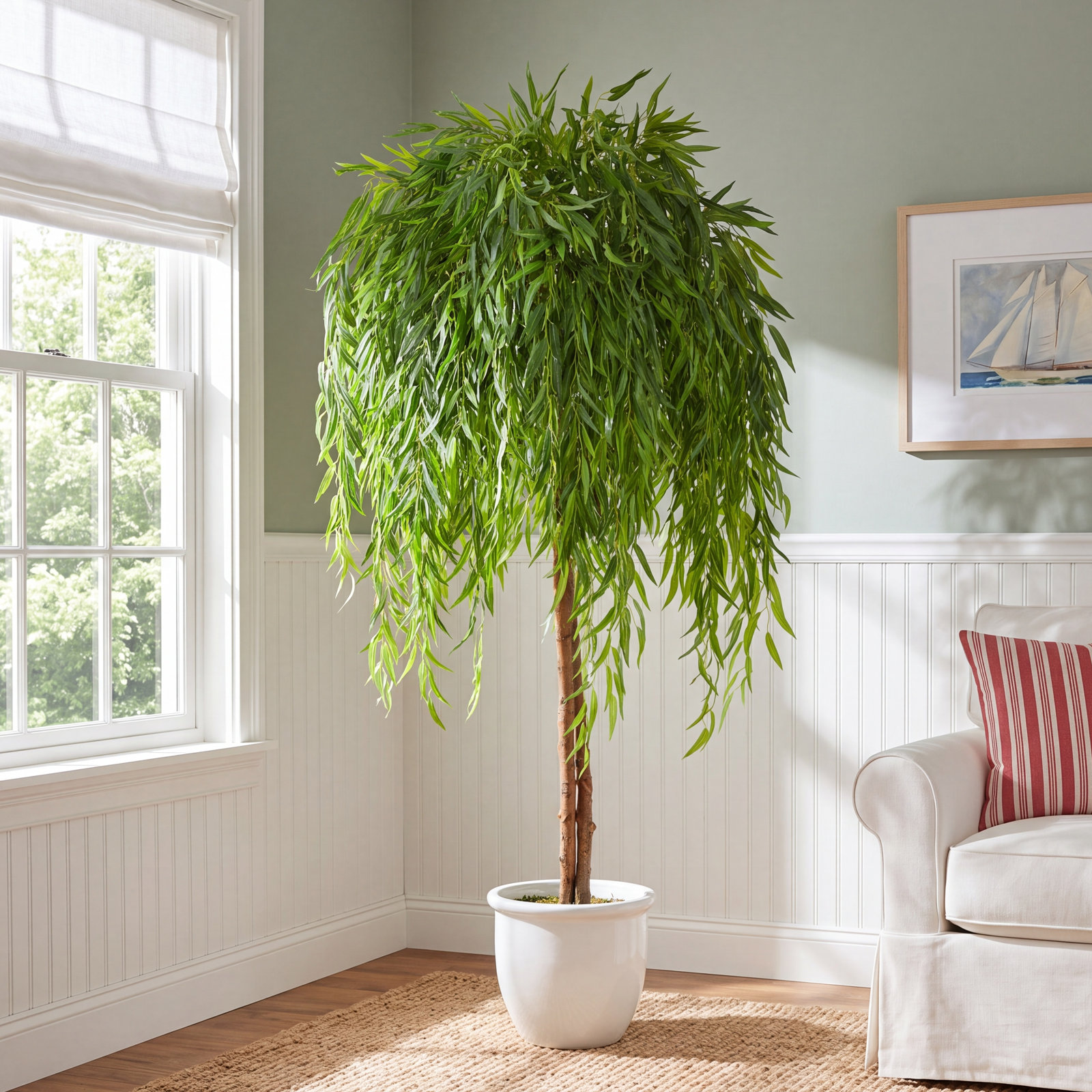 Willow Artificial Tree (Real Touch), 72" H x 38" W x 38" D