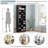 Stylish Design 30 Shoe Cubby Console-351860970