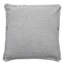 Coussin Edge à franges grises avec housse en lin et insert, ensemble de 2.-124199380