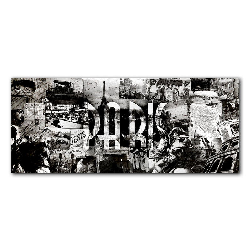 « paris », impression sur toile
