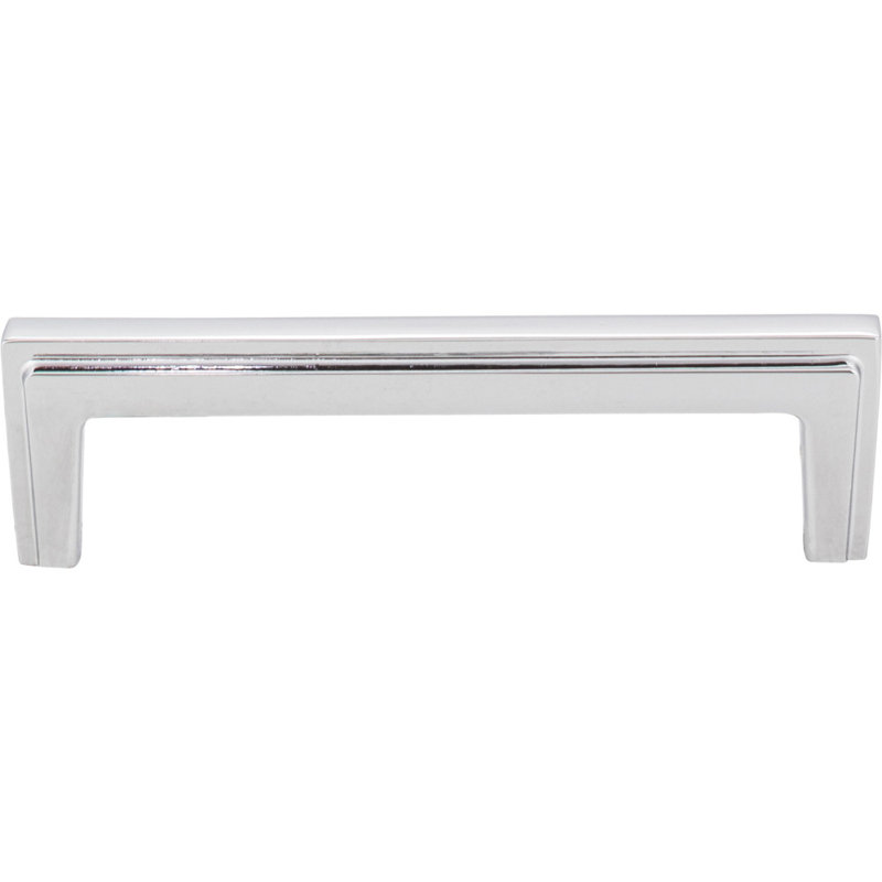 Lexa Bar Pull, 3 3/4", Polished Chrome