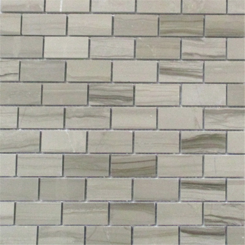 Carreau de mosaïque en marbre 12 po x 12 po