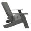 Causeuse double en plastique recyclé Byrnes-760292156