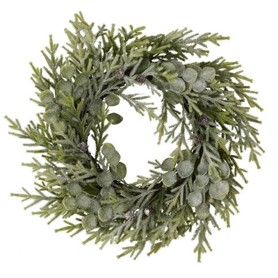 Faux Eucalyptus 50cm Wreath