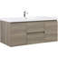 Armoire de salle de bain murale avec lavabo en résine-890990572