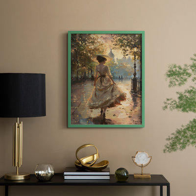 WOMEN Series DCLVI Framed Print - Solid Wood