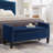 Hasaun Velvet Upholstered Storage Bench-1134219895