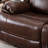3-Piece Genuine Leather Reclining Living Room Set-127681606