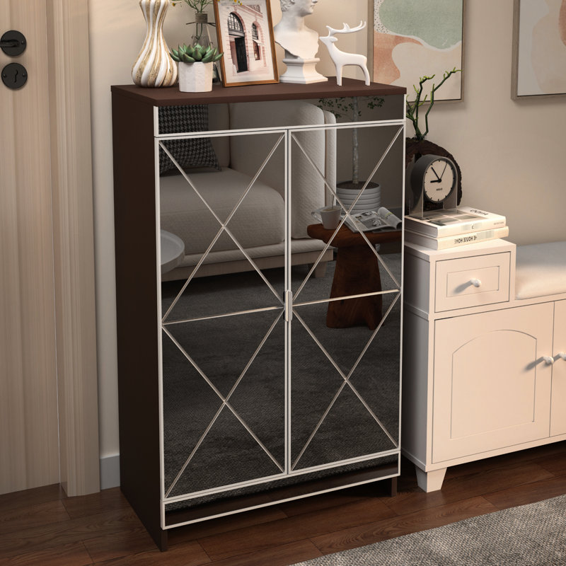 Armoire de rangement à chaussures Modern Modern
