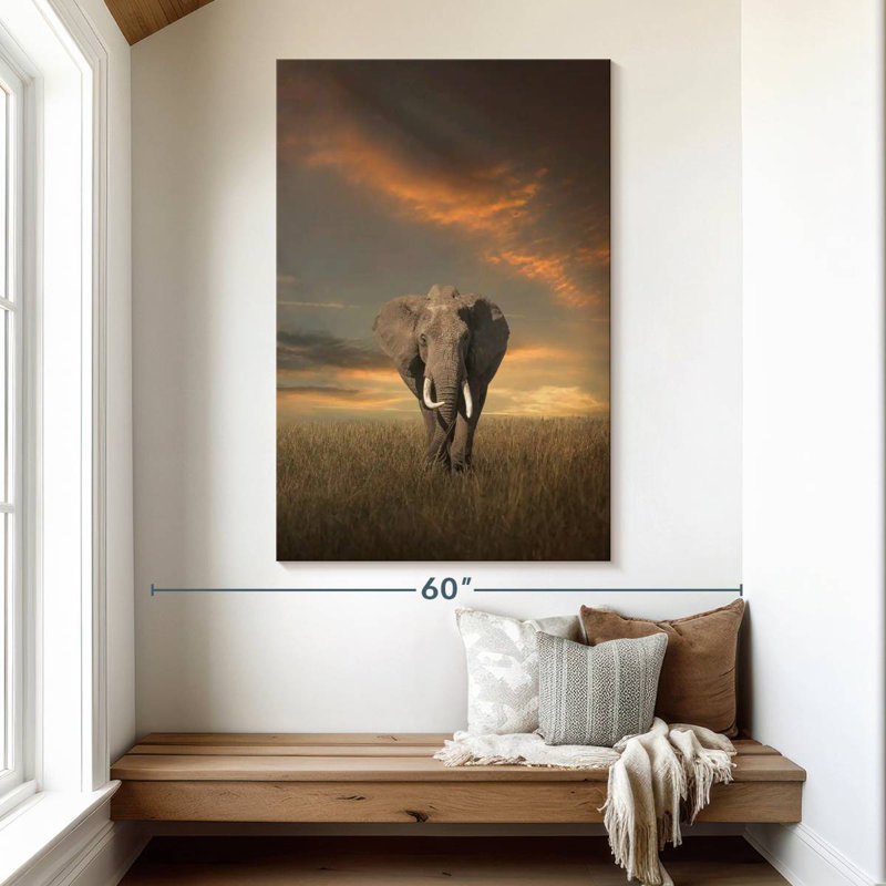 Brampt Savanna Mammoth, 51" H x 34" W