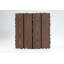 Ensemble de tuiles de terrasse en bois et en plastique composite de 20 pièces-113943800