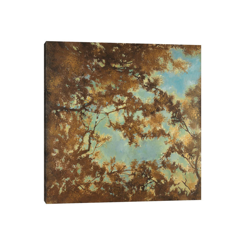 Tree Canopy by Liz Jardine - Wrapped Canvas Painting, 30.48 cm H x 30.48 cm W