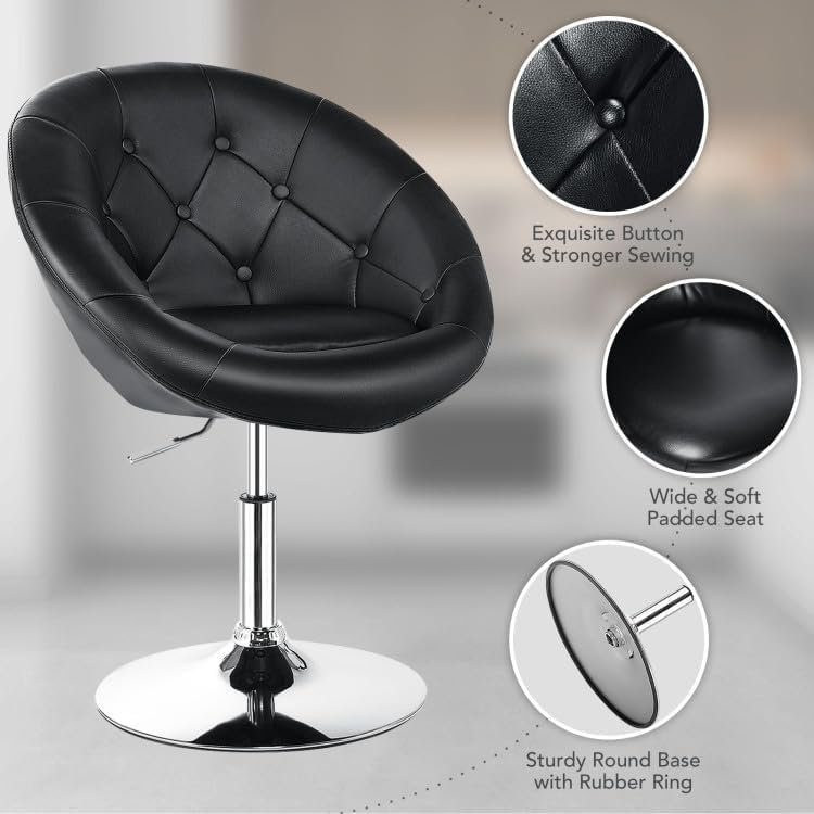 Counter Stool with Metal Frame
