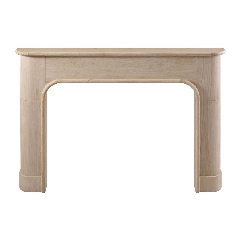 Willow Bend Wood Fireplace Mantel, 72", Unfinished