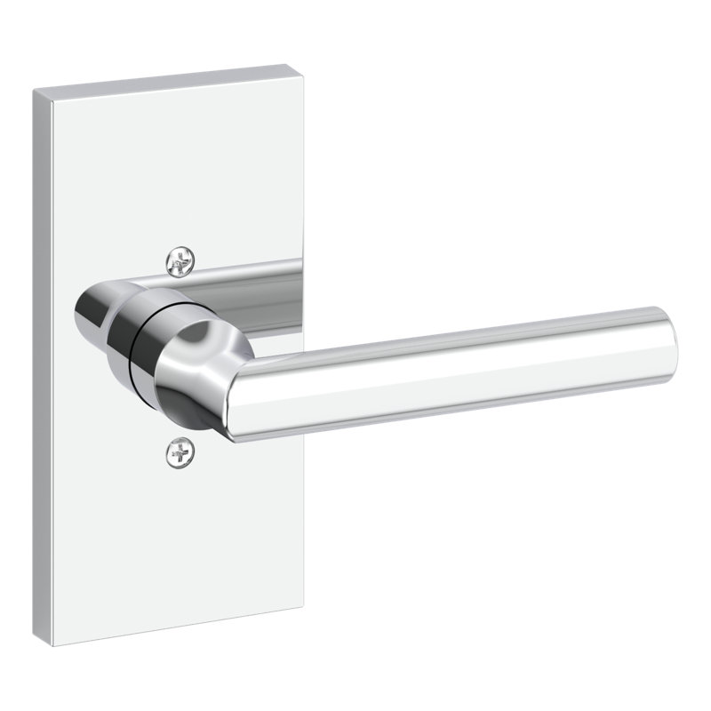 Tube Lever Door Lever, Polished Chrome