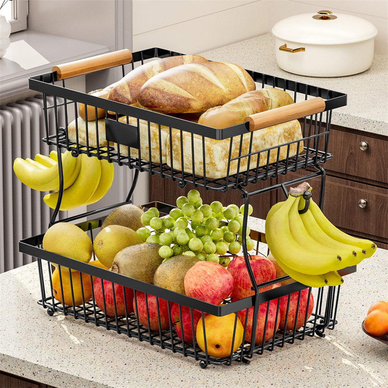 Rebrilliant Metal Fruit Basket