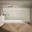 Archer Alcove Bath with Bask Heated Surface, Tile Flange and Right-Hand Drain-14673912-89286607