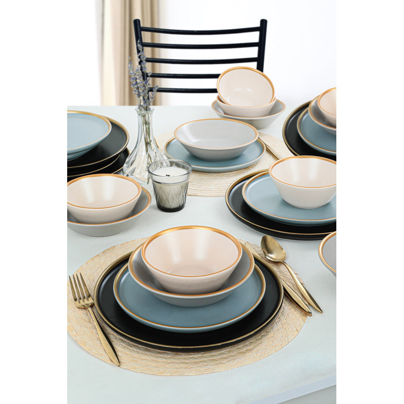 Faribault Piece Dinnerware Set - Service for 6