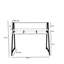 Aliona Metal Base Writing Desk-28586756