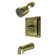 Manhattan Volume Control Tub and Shower Faucet with Single Lever Handle