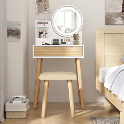 Dressing Table with Mirror