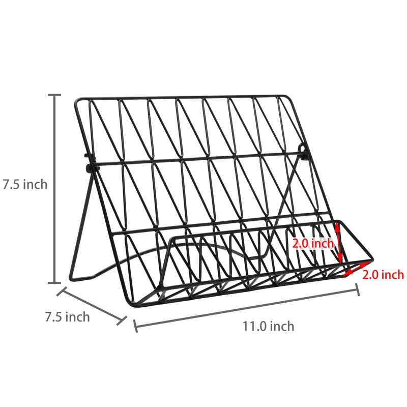 19 cm H Metal Book Stand