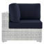 Chaise de coin d'extérieur Convene-328933234