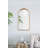 28"X53" Wood Floor Mirror, Full Body Mirror Dressing Make Up Mirror For Bathroom Bedroom Living Room