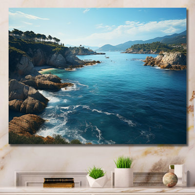 Italie, Italie, Riviera italienne, rêverie sur toile